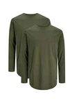 Jack & Jones Langarmshirt Jjenoa Dunkelgrün