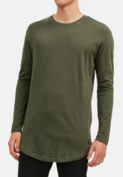 Jack & Jones Langarmshirt Jjenoa Dunkelgrün