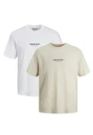 Jack & Jones T-Shirt Jorvesterbro Beige/Khaki