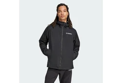 adidas TERREX TERREX MULTI 2L RAIN.RDY REGENJACKE Schwarz/Dunkelgrau/Grau