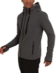 TCA Herren Hoodie Revolution Grau