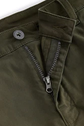 Next Cargohose Utility-Cargohose Dunkelgrün/Khaki