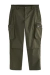 Next Cargohose Utility-Cargohose Dunkelgrün/Khaki Next Cargohose Utility-Cargohose Dunkelgrün/Khaki
