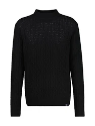 LERROS Strickpullover Cable-Strickpullover mit Turtleneck STRICK 1/1 ARM 
