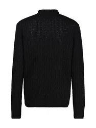 LERROS Strickpullover Cable-Strickpullover mit Turtleneck STRICK 1/1 ARM 