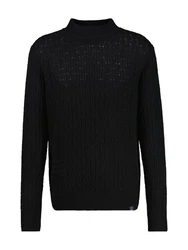 LERROS Strickpullover Cable-Strickpullover mit Turtleneck STRICK 1/1 ARM 