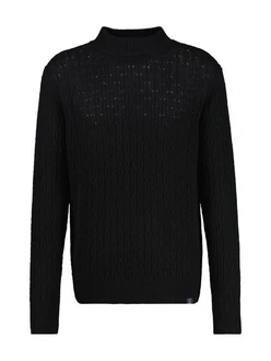 LERROS Strickpullover Cable-Strickpullover mit Turtleneck STRICK 1/1 ARM 
