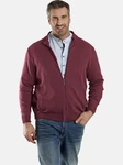 Charles Colby Strickjacke EARL THOMAS Bordeaux/Dunkelrot