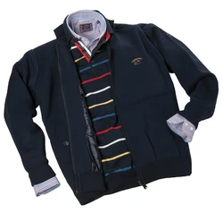 Sailing Comp. Strickjacke Yachting Dunkelblau/Blau/Hellblau