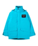 PAUL & SHARK Sweatjacke Woven Winterjacke Türkis/Hellblau