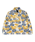 OBEY Sweatjacke Romie Sherpa Jacke (polyester) Gelb/Beige