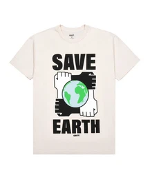T-Shirt Save Earth T-Shirt Baumwolle