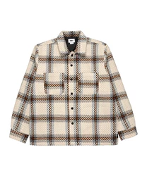 OBEY Sweatjacke District Jacke Beige