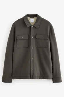 Next Hemdjacke mit Teddyfellfutter (1-St)