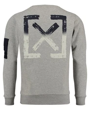 Key Largo Sweatshirt MSW KLELECTION Grau/Hellgrau
