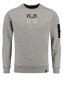 Key Largo Sweatshirt MSW KLELECTION Grau/Hellgrau