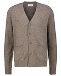 Gant Strickjacke Grau/Braun/Khaki/Dunkelbraun/Bordeaux