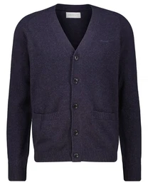 Strickjacke Herren Strickjacke mit Alpaka (1-tlg)