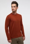 Eterna Strickpullover Orange/Braun/Rot