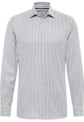 Eterna Langarmhemd SLIM FIT NON IRON Hellblau/Grau/Weiß/Dunkelblau