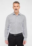 Eterna Langarmhemd SLIM FIT NON IRON Hellblau/Grau/Weiß/Dunkelblau