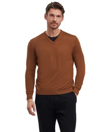 Strickpullover (1-tlg) aus reiner, extrafeiner Merinowolle