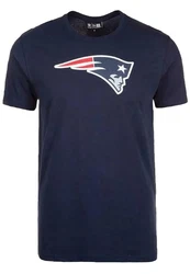 New Era T-Shirt NFL New England Patriots Team Logo Dunkelblau/Blau