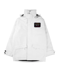 PAUL & SHARK Sweatjacke Woven Winterjacke Weiß