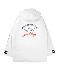 PAUL & SHARK Sweatjacke Woven Winterjacke Weiß