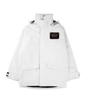 PAUL & SHARK Sweatjacke Woven Winterjacke Weiß