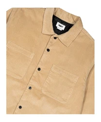OBEY Sweatjacke Simon Shirt Jacke Beige