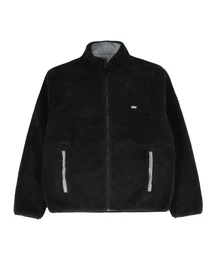 Sweatjacke Trophy Sherpa Jacke Beige Baumwolle