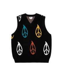 Sweatjacke Peaced Sweater Weste Baumwolle