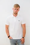 Lacoste Poloshirt Weiß/Creme/Grau