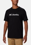Columbia T-Shirt Basic Logo Hellblau/Schwarz/Braun