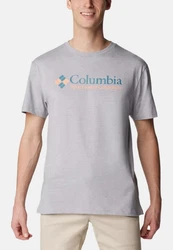 Columbia T-Shirt Basic Logo Hellblau