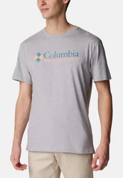 Columbia T-Shirt Basic Logo Hellblau
