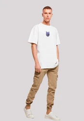 emoji couture T-Shirt Evil smiling furry face Premium Qualität lila