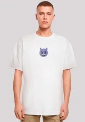 emoji couture T-Shirt Evil smiling furry face Premium Qualität lila
