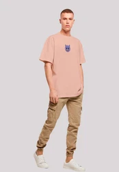 emoji couture T-Shirt Evil smiling furry face Premium Qualität lila