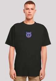 T-Shirt Evil smiling furry purple face Premium Qualitt