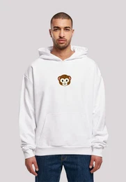Hoodie Smiling monkey furry face Premium Qualitt