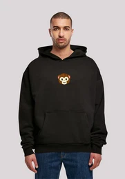 Hoodie Smiling monkey furry face Premium Qualitt