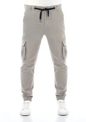 riverso Cargohose RIVHanno Slim Fit Herren Hose Khaki/Grau/Hellgrau