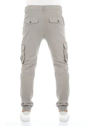 riverso Cargohose RIVHanno Slim Fit Herren Hose Khaki/Grau/Hellgrau