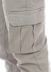 riverso Cargohose RIVHanno Slim Fit Herren Hose Khaki/Grau/Hellgrau