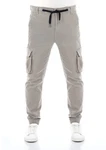 riverso Cargohose RIVHanno Slim Fit Herren Hose Khaki/Grau/Hellgrau