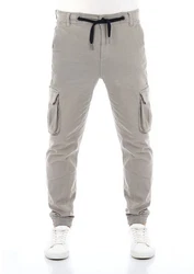riverso Cargohose RIVHanno Slim Fit Herren Hose Khaki/Grau/Hellgrau