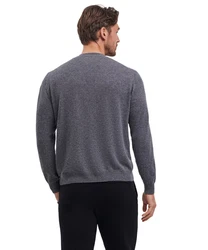 FALKE Strickjacke Dunkelgrau/Grau/Hellgrau/Grün