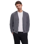 FALKE Strickjacke Dunkelgrau/Grau/Hellgrau/Grün
